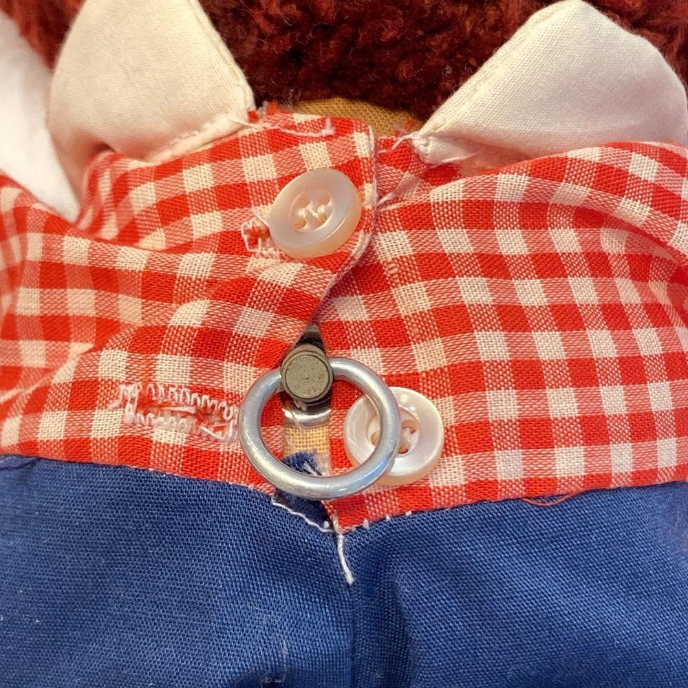 Vintage Raggedy Ann & Andy Musical dolls, Knickerbocker brand - Picture 14 of 15